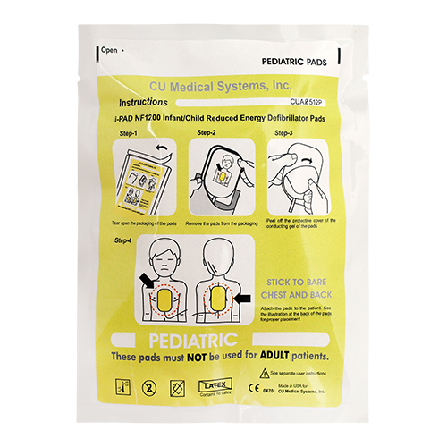 CU Medical i-PAD NF-1200 - Electrodos pediátricos
